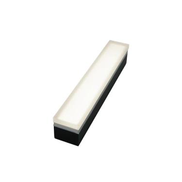 Imagem de LUMENGY Luz de pavimentação 5 × 9 polegadas (5 cm x 22,5 cm), efeito de luz do dia 5000 K, iluminação sem brilho para calçadas, caminhos, deck de piscina e pátios, 12 V AC/DC, à prova d'água e