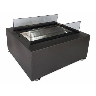 Imagem de Lareira Eco Classe A Álcool - Mesa Centro Aço Queimador 50Cm