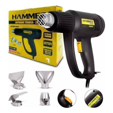 Imagem de 5X Soprador Térmico 1900W Temp. 350 A 550C Sp2000 Hammer