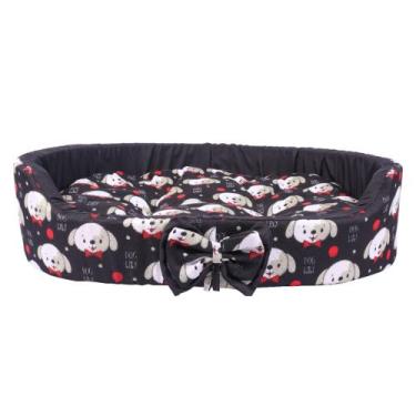 Imagem de Caminha Pet Cachorro e Gato Lacinho Oval Porte Pequeno, Médio e Grande