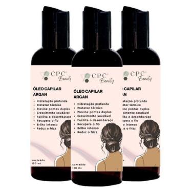 Imagem de Óleo Capilar Natural Tonificante de Argan Puro CPC Beauty - CPC Casa P