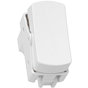 Imagem de Módulo Interruptor Simples Miluz 10 Amperes 250 Volts Branco - S3b72010 - Schneider Modulo Interr.simples 10a 250v 1m Br