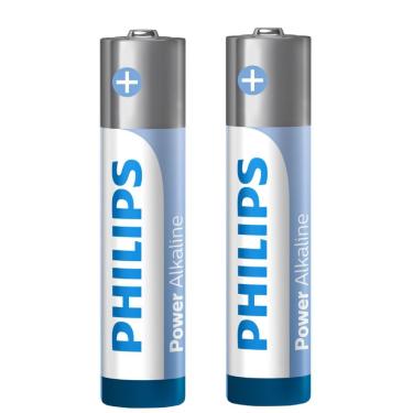 Imagem de Pilha Alcalina Palito Aaa Com 2 Unidades - 200400 - Philips