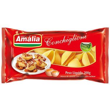 Imagem de Macarrão Conchiglioni Com Ovos Santa Amália 200g - Santa Amalia