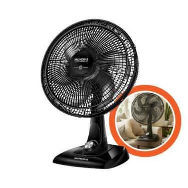 Imagem de Ventilador de Mesa Mondial 127V 6 pás Super Power VSP40110, 110V