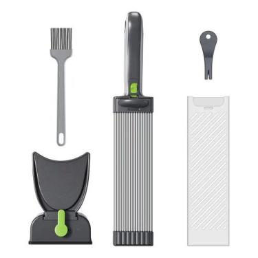 Imagem de Fatiador e moedor de carne manual multifuncional ajustável ferramenta 