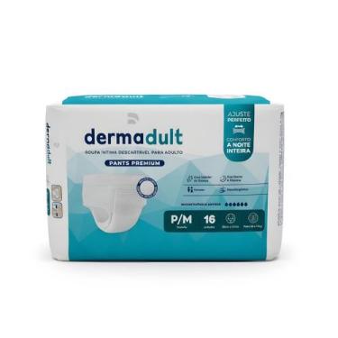 Imagem de Roupa Íntima Descartável Para Adulto Dermadult Pants Premium 1 Pacote 