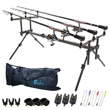 Imagem de Croch Aluminium Carp Fishing Specialist Goal Post Style Rod Pod Fishing