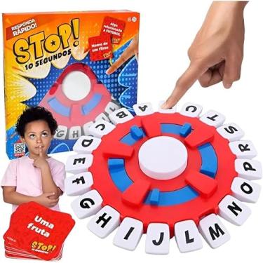 Imagem de Jogo Stop Tapple Caça Palavras Responda Rápido em Português | Diversão, Velocidade e Raciocínio para Toda Família – Estimula o Pensamento e Combate o Tédio em Minutos!