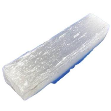 Imagem de Bastão de Selenita Médio Natural - 10 a 12cm - Cristal Bruto para Prát
