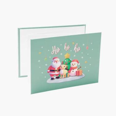 Imagem de Álbum de Fotografia Sanfonado Natal 6F 10x15 Horizontal Ical, 745