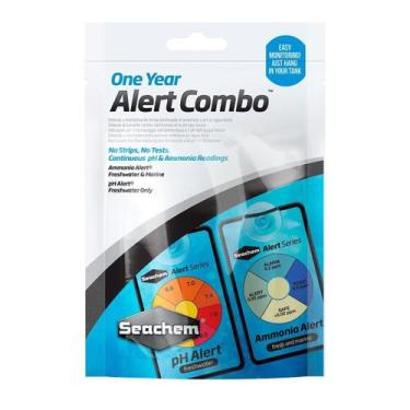 Imagem de Seachem Alert Combo Medidor de pH e Amônia Leitor para Aquário