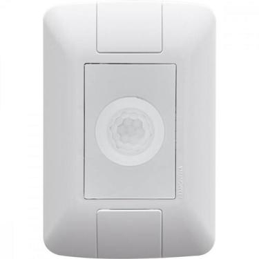 Imagem de Conjunto 4x2 Detector de Presença Bivolt Tramontina Aria Branco