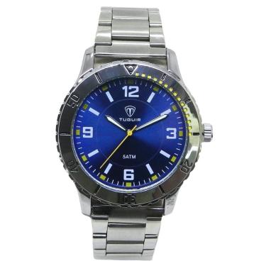 Imagem de Relógio Tuguir Masculino Ref: Tg30366 Casual Prateado