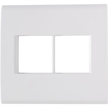 Imagem de Placa 4 Postos 4x4 Tramontina Liz Branca