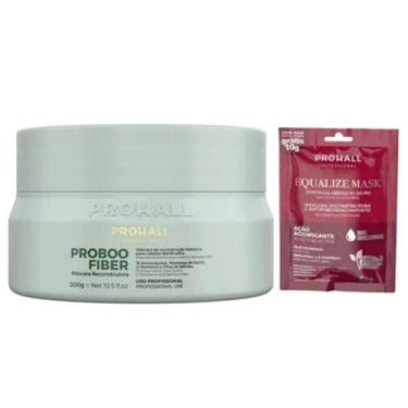 Imagem de Prohall Máscara Proboo Fiber 300g Reconstrução Intensiva, Rotina Capil