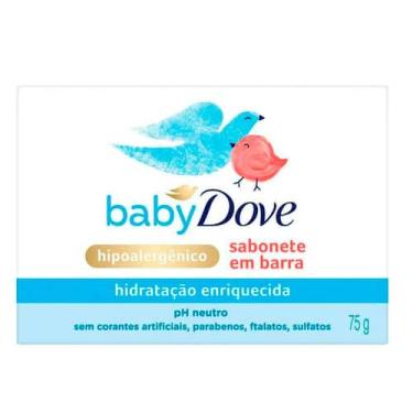 Imagem de Sabonete Em Barra Baby Dove Hidratação Enriquecida 75g