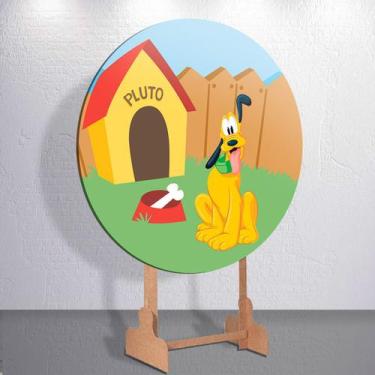 Imagem de Capas p/ Painel Festa Infantil Pateta Dog Cachorro Painel Redondo Gran