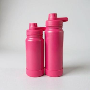 Imagem de Garrafa Térmica 600ml/800ml Inox Premium Tampa Antivazamento Bico Rosq