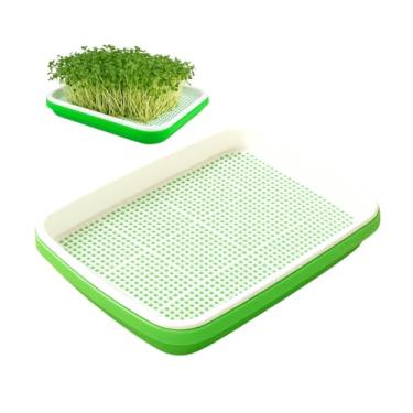 Imagem de Bandeja para Mudas com Sistema de Drenagem, 32,5x24,5x4,5 cm, Plástico PP (3)