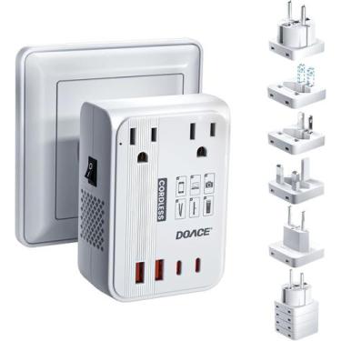 Imagem de Conversor de tensão DOACE 350W 220V a 110V com carregador PD