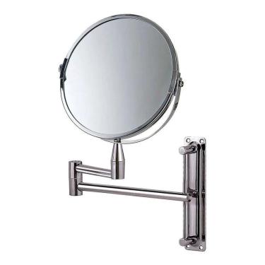 Imagem de 2X Mor Espelho De Aumento Dupla Face Articulado Cor Da Moldu