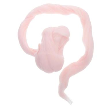 Imagem de Kit de fios de feltragem faça você mesmo, tiras de lã itinerantes para feltragem de agulhas, artesanato de lã para tufos, tiras de fio de lã multicolorida para artesanato