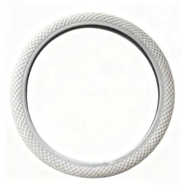 Imagem de Capa para volante – respirável, confortável, antiderrapante, ajuste universal para carros e caminhões | Fácil instalação | Sensação de couro premium