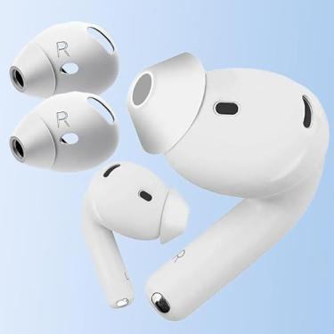 Imagem de 2 peças para AirPods 4 gerações, capa protetora de silicone, ultrafina, antiderrapante, manga, acessórios, preto