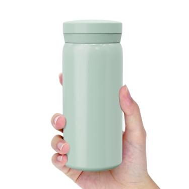 Imagem de Cafeteira isolada de aço inoxidável 316 - copo a vácuo de camada dupla, adequado para bebidas quentes e frias, fácil de transportar e limpar, perfeita para escritórios, viagens e volta às aulas (verde