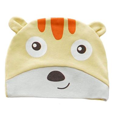 Imagem de Gorro Fantasia Para Bebê 17x14cm Leão Amarelo