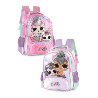 Imagem de Mochila Costas Escolar Infantil Lol Luxcel IS41191LO
