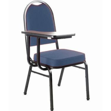 Imagem de Cadeira Universitária para Auditório Linha Hotel Azul