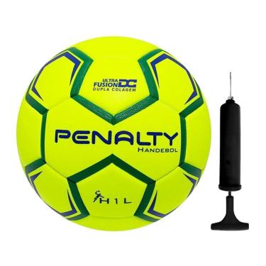 Imagem de Kit Bola Handebol Penalty Ultra Fusion XXIII + Bomba de Ar