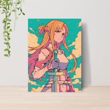 Imagem de Genérico, Quadro SAO Anime A4 | Placa MDF 03