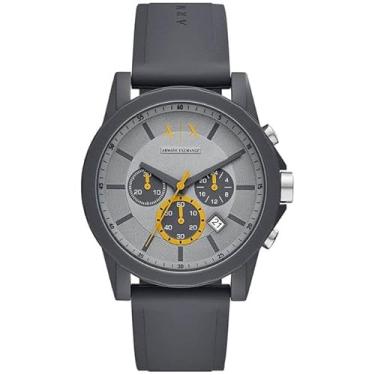 Imagem de Relógio ARMANI EXCHANGE KIT masculino cronógrafo cinza AX7123B1 G1GX