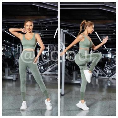 Imagem de Calça Legging Feminina levanta bumbum Compressão Academia treino Suple