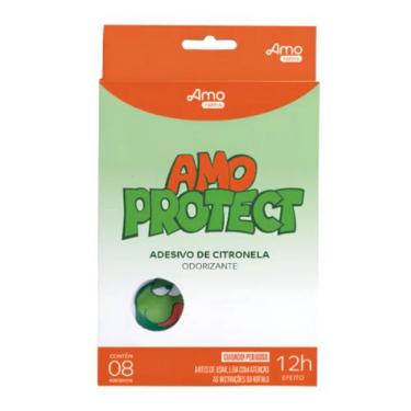 Imagem de Adesivo Repelente Natural De Citronela Amo Protect (8 Uni) - Amoveri B