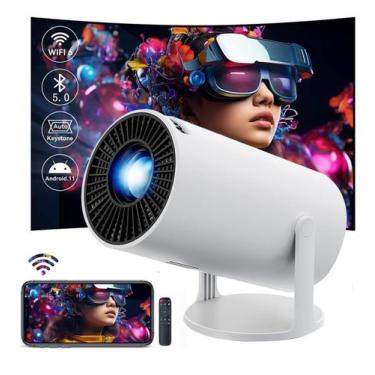 Imagem de Projetor Amovfilm HY300 WIFI6 Bluetooth 4K 1080P Android TV 11
