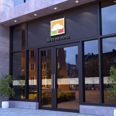 Imagem de Adesivo Faixa Jateado Porta De Vidro Anti Trombada Segurança