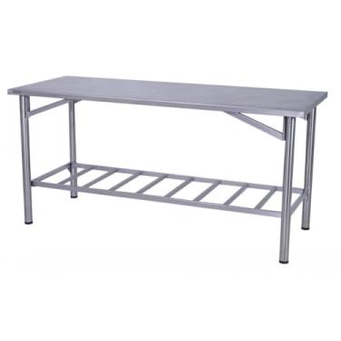 Imagem de Mesa de Manipulação Benfati Inox 304 70X70CM Paneleiro Gradeado TB 2" 622GR