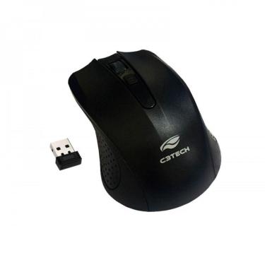 Imagem de Mouse Sem Fio Rc/nano M-w20bk C3tech Preto