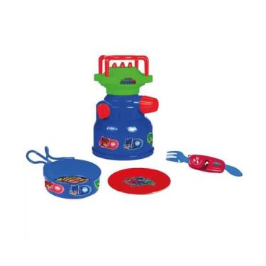 Imagem de Brinquedo Kit Camping Refeição Com Fogareiro Pj Masks 1737 - Candide
