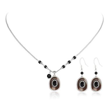 Imagem de Montana West x Wrangler Colar com pingente banhado a ouro para mulheres, corrente leve banhada a ouro 18k, joia delicada, Banhado a ouro 18K, Sem Pedra Preciosa