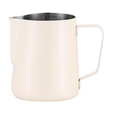 Imagem de Ioensy Acessório para Espumador em aço Inoxidável, Fácil de Limpar, Ideal para Bar de Café e Latte Art. Perfeito para Latte de Matcha, 600ml