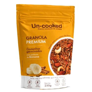 Imagem de Granola De Castanhas Com Banana Braw Uncooked 250G