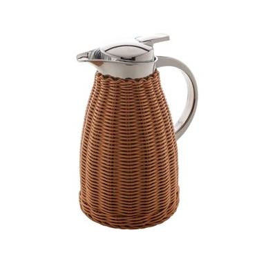 Imagem de Garrafa Térmica Wolff com Rattan Marrom - 1,5L Marrom