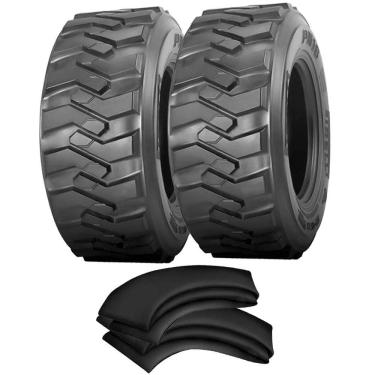 Imagem de Kit 2 Pneus 10-16.5 10 Lonas Tubeless Pn16 Pirelli + 2 Camaras