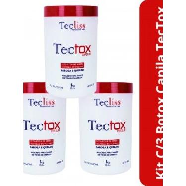 Imagem de Kit C/3 Btox Capilar Quiabo e Babosa Tectox Tec Liss 3x1K