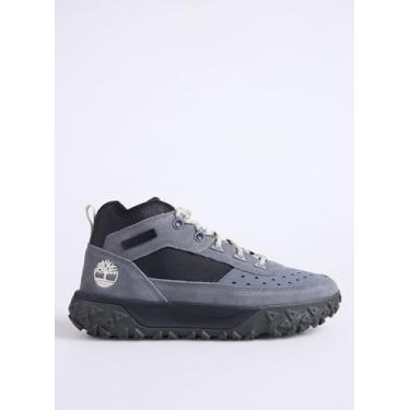Imagem de Timberland Bota de caminhada masculina Greenstride Motion 6 Super Mid, Cinza médio/preto, 11